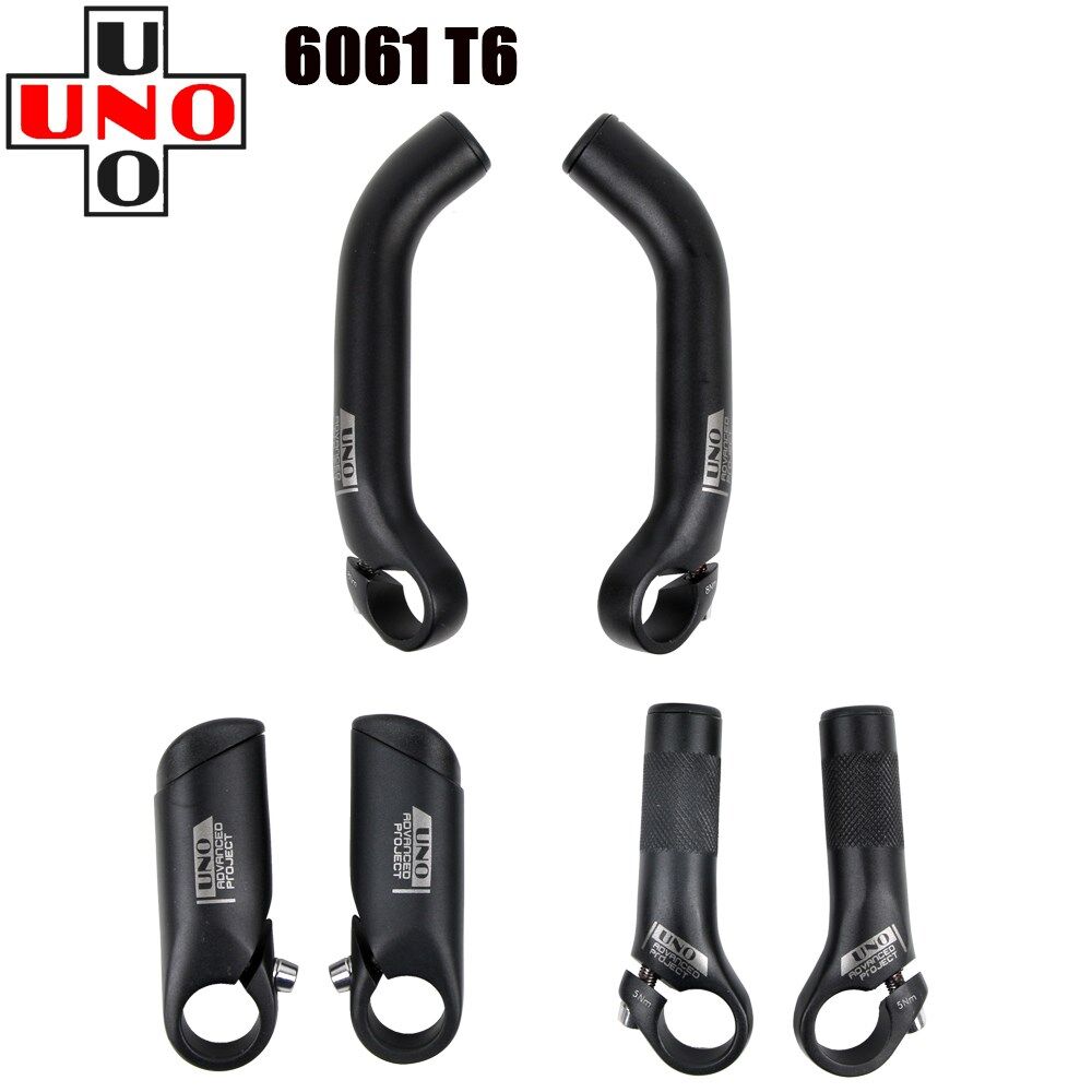 UNO Mountain Bike Bar End Ultra-light Aluminum Alloy Small Auxiliary Handlebar Bar Ends Bicycle Parts Handlebar Extension