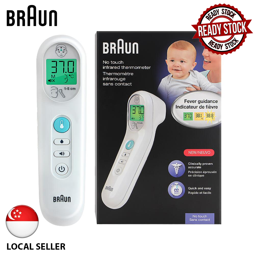 Braun ThermoScan No Touch Forehead Thermometer - BNT100