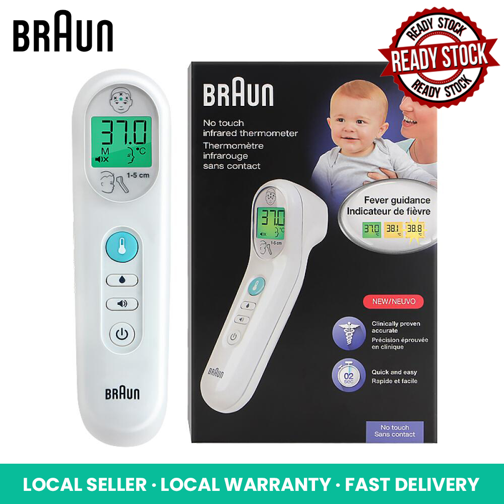 Braun ThermoScan No Touch Forehead Thermometer - BNT100