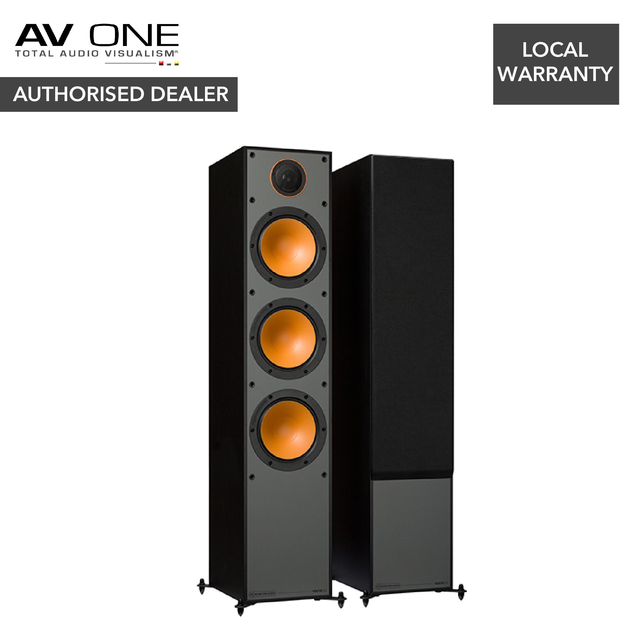 Monitor Audio Monitor 300 Floorstanding Speakers - AV One Authorized Dealer/Official Product/Warranty