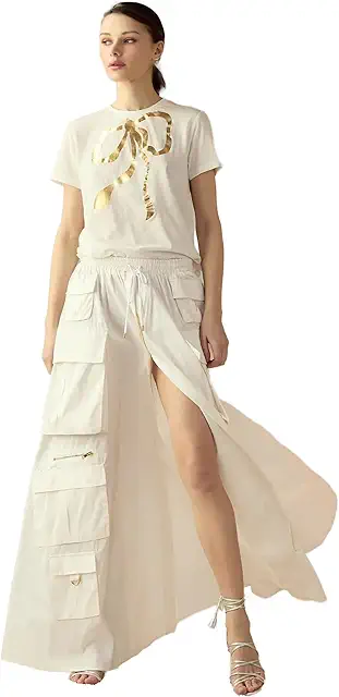 Cynthia Rowley Taffeta Cargo Skirt