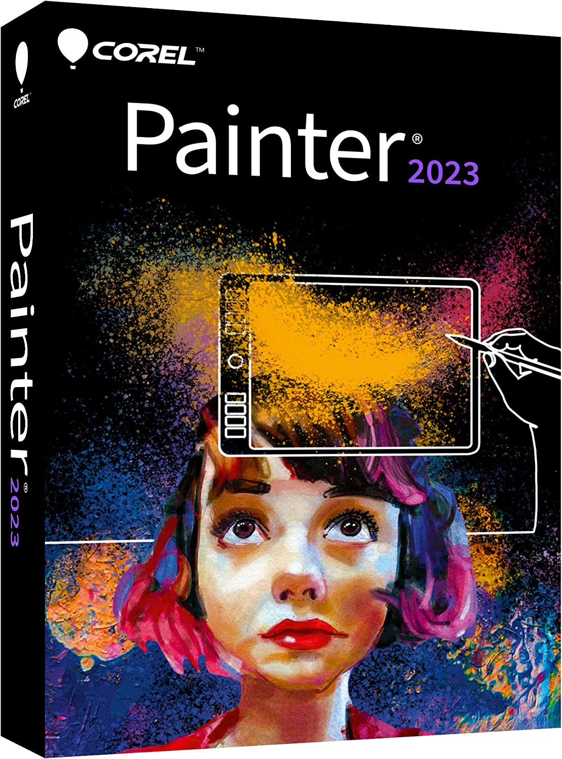 Corel Painter 2023 | Professional Painting Software for Digital Art, Illustration, Photo Art & Fine Art [PC/Mac Key Card]